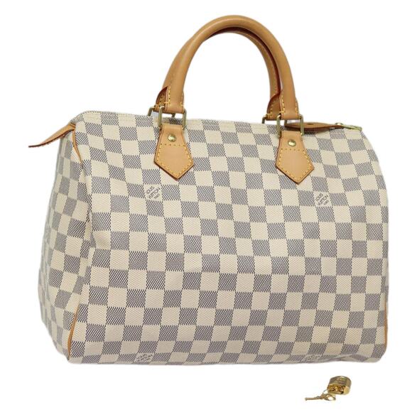 LOUIS VUITTON Damier Azur Speedy 30 Hand Bag N41533 - Picture 1 of 16